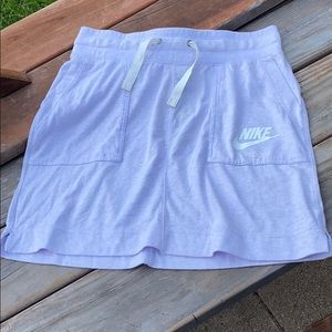 NIKE vintage light lavender lilac mini skirt